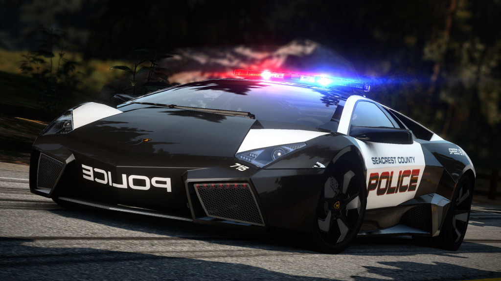 police nice car