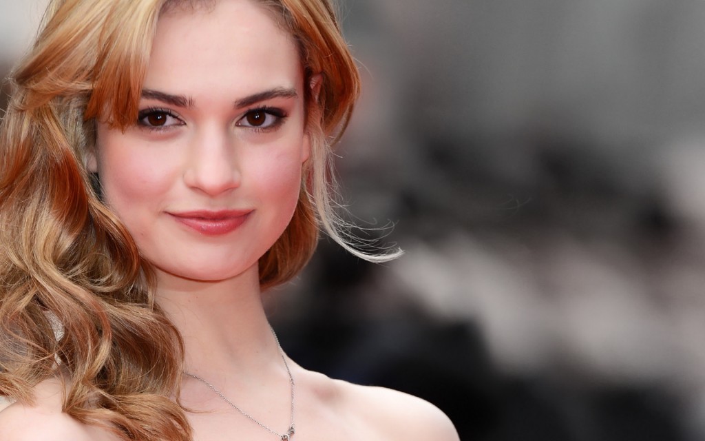 Lily James character of cinderella
